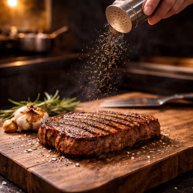 ステーキ胡椒